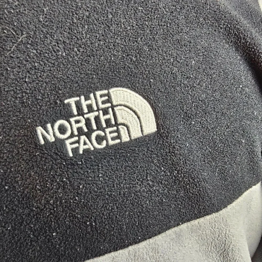 The North Face Jacket Mens Large Gray Full Zip Fleece Outdoor Lightweight Gorp